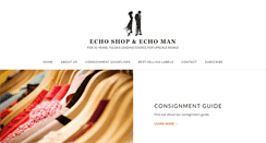 Desktop Screenshot of echoshops.com